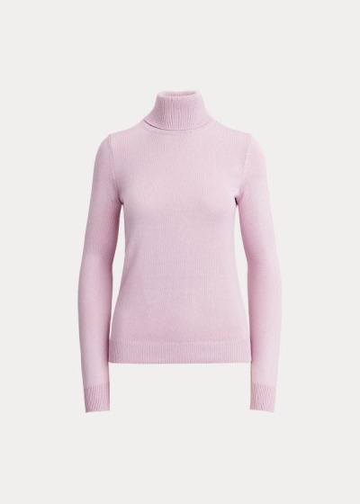 Sueter Ralph Lauren Mujer Morados - Lacquered Turtleneck - FIHVM4562